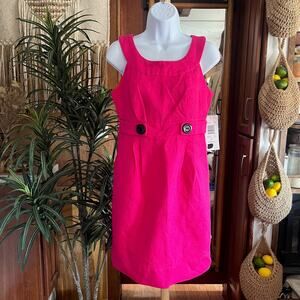 NWT Robbie Bee Pink Mini Dress 8P | Y2K Barbiecore Retro Mod Cocktail Elle Woods
